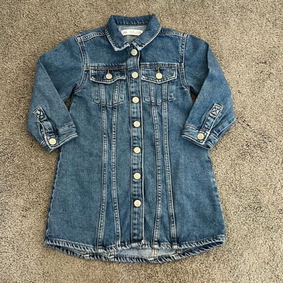 Girls Denim Dress